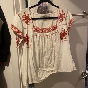 Forever 21 linen blouse